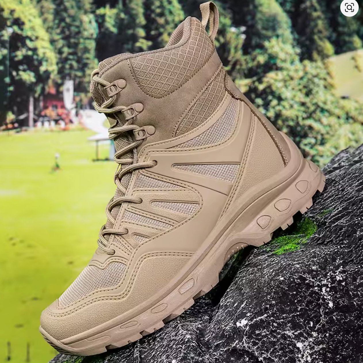 Bottes militaires montantes