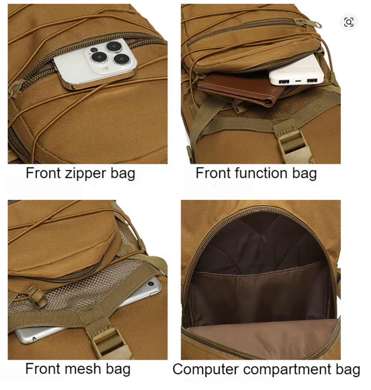Sac à dos 15L camouflage