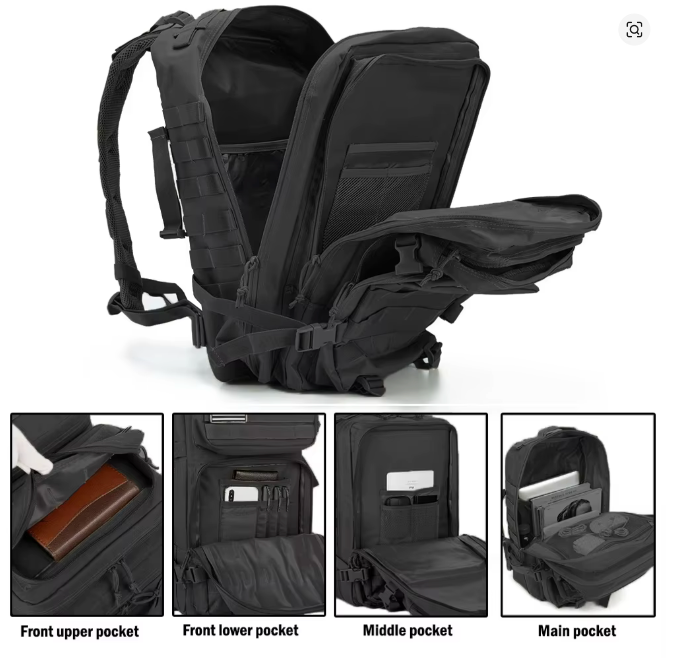 Sac à dos militaire 30L