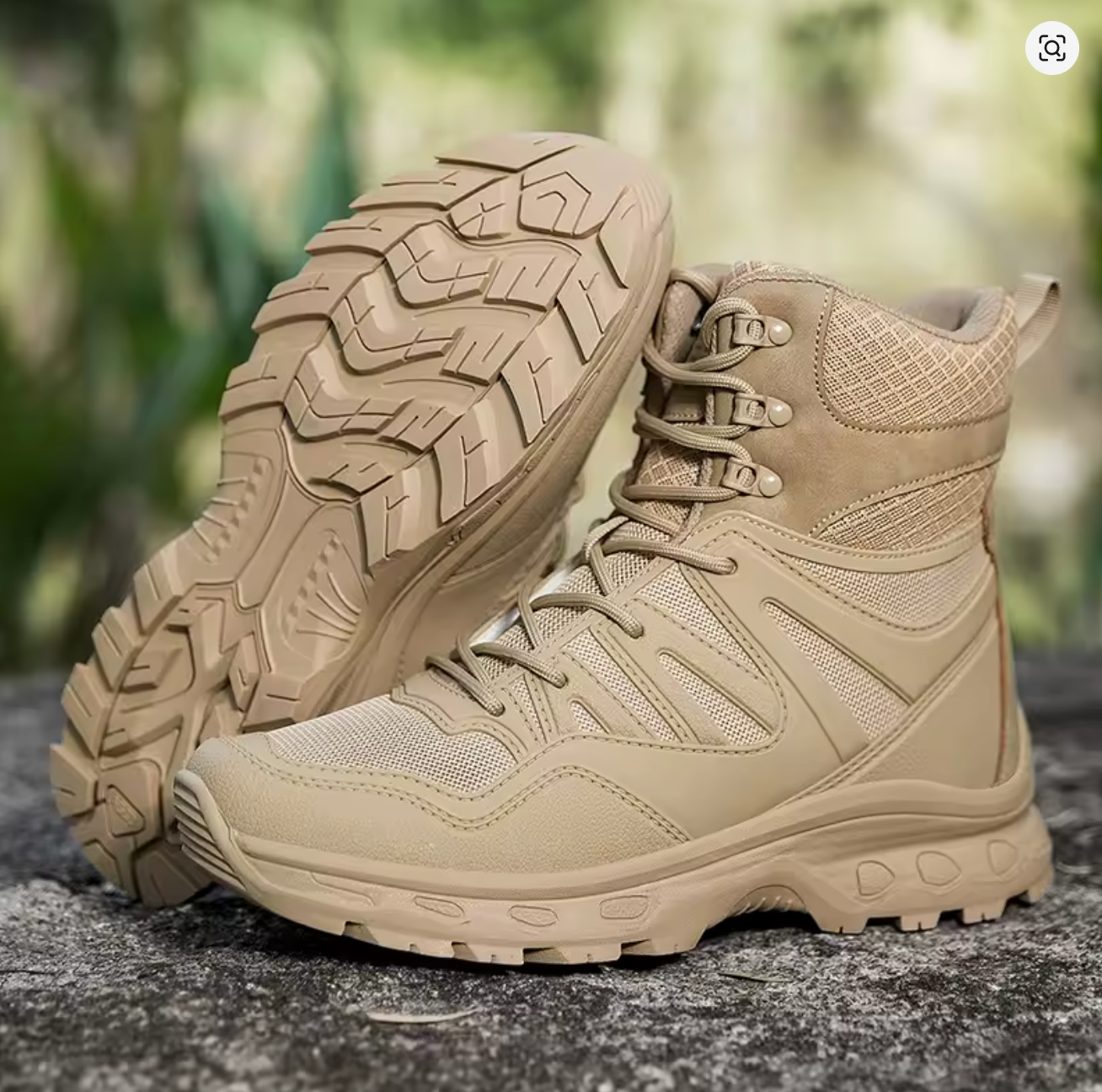 Bottes militaires montantes