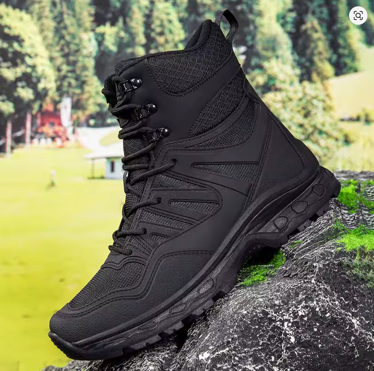 Bottes militaires montantes