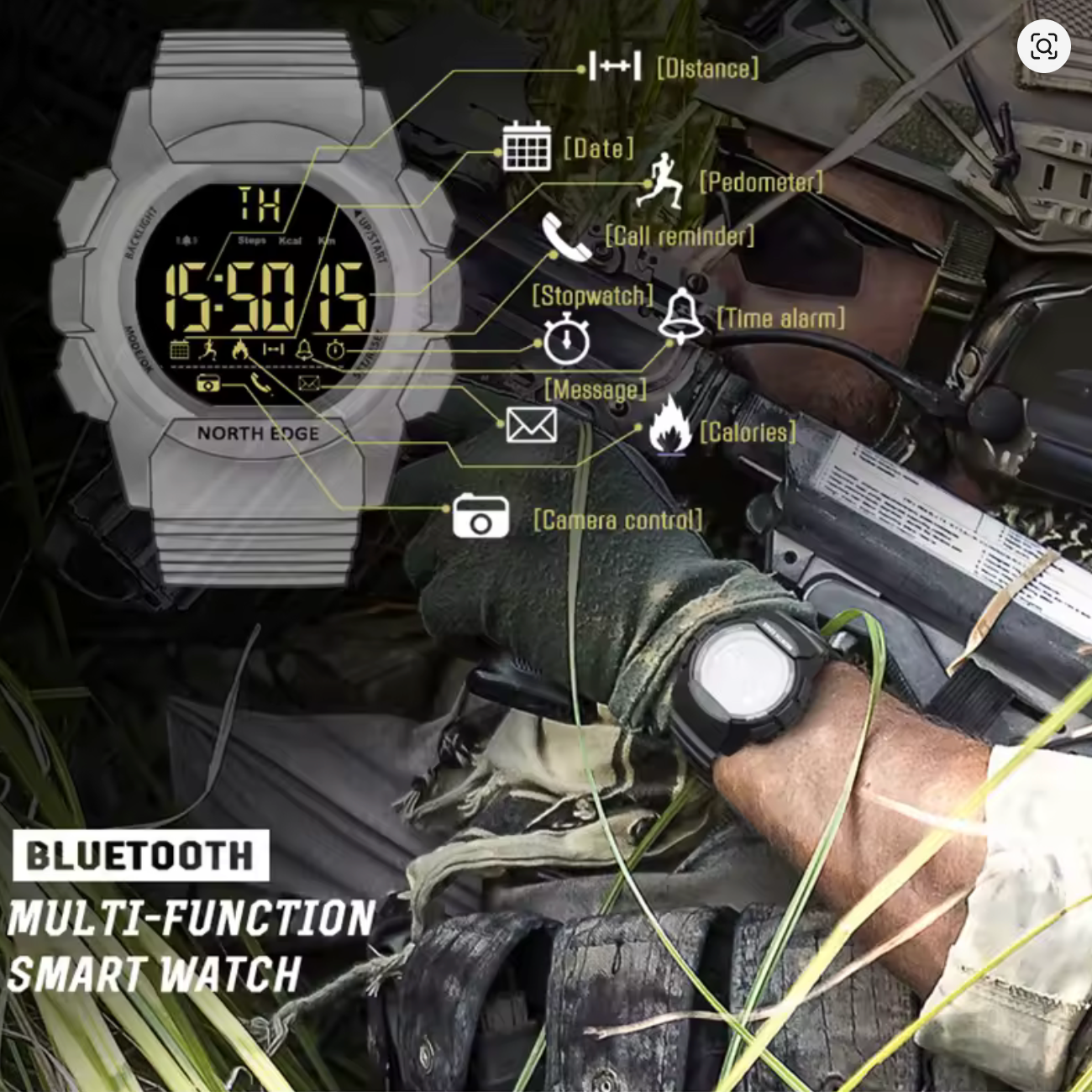 Montre outdoor tactique