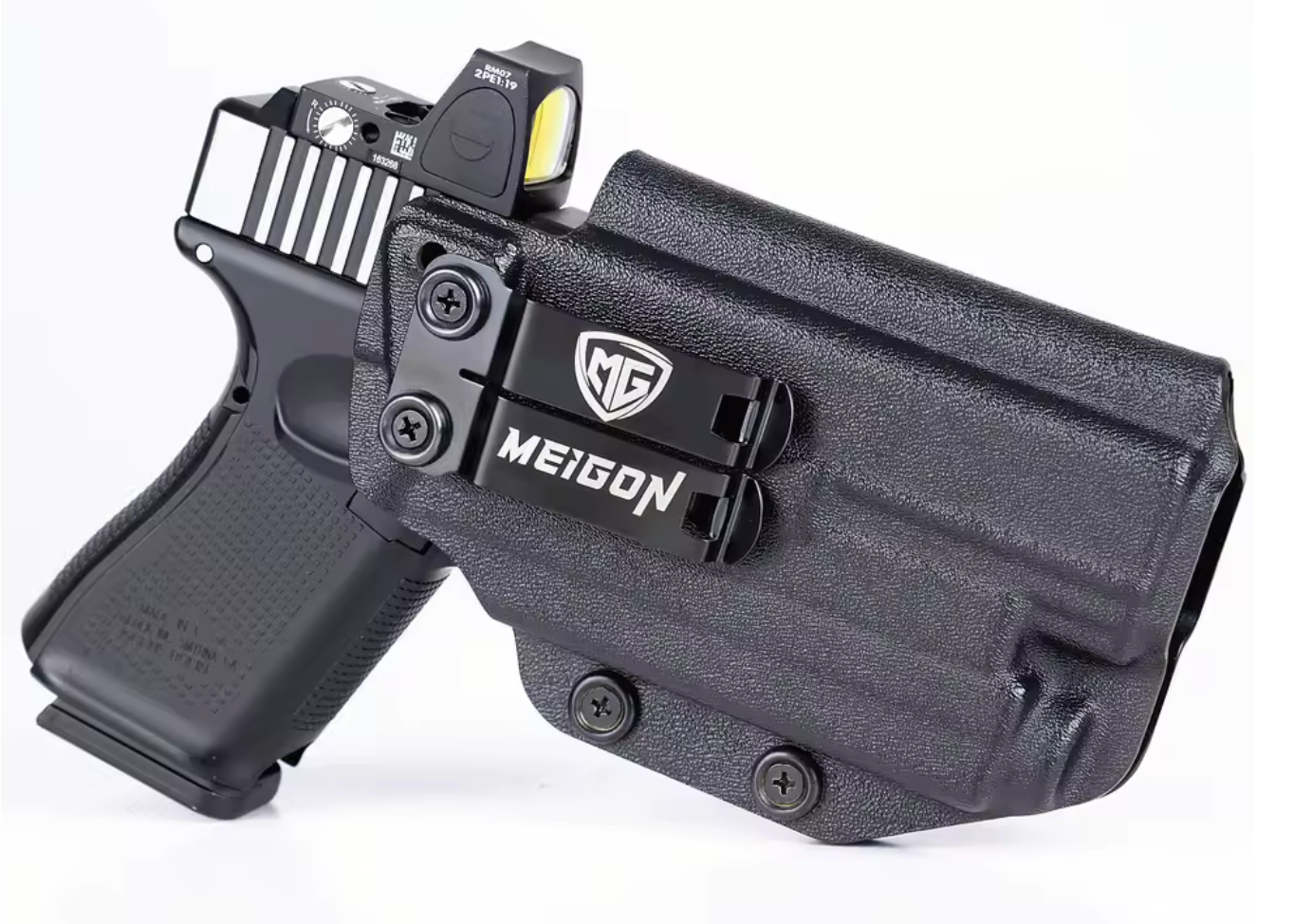 Holster rigide Glock + lampe