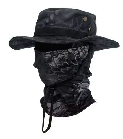 Chapeau + cagoule tactique