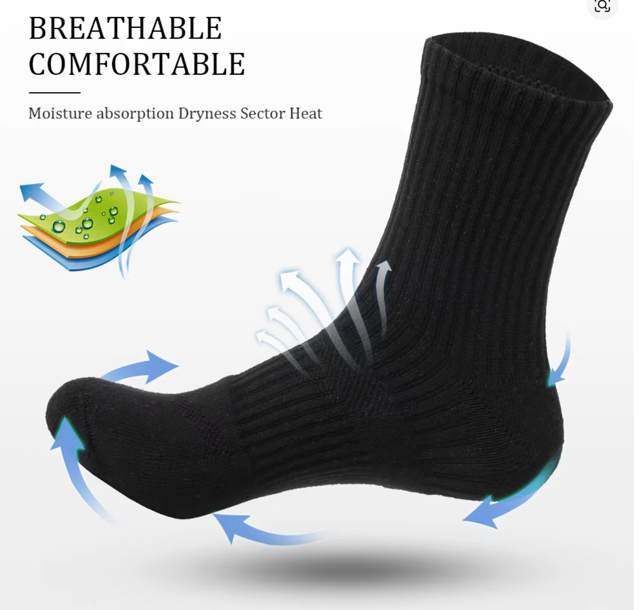 Chaussettes militaires renforcées