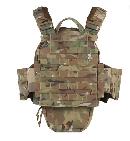 Gilet tactique porte-plaques — Camouflage Multicam