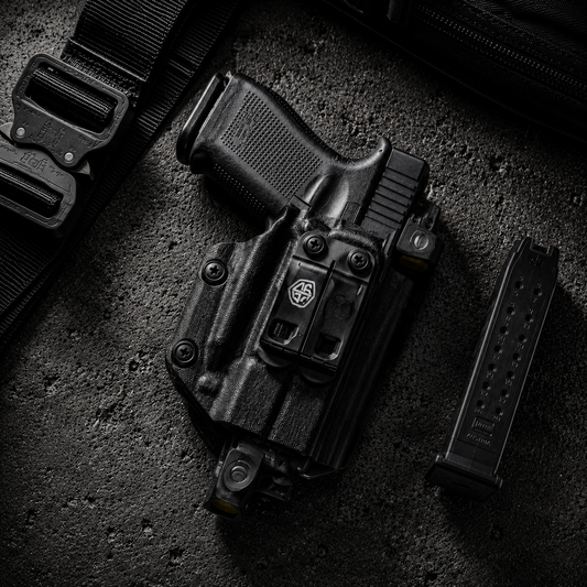 Holster rigide Glock + lampe