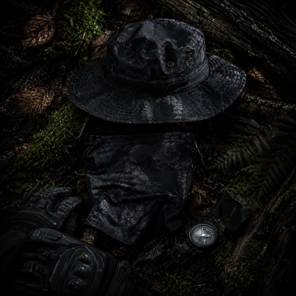 Chapeau + cagoule tactique