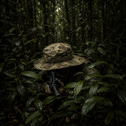 Chapeau militaire camouflage