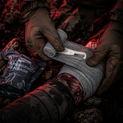 Bandage hémostatique d'urgence
