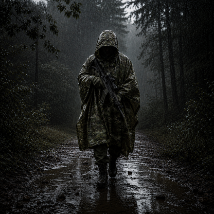 Poncho militaire imperméable