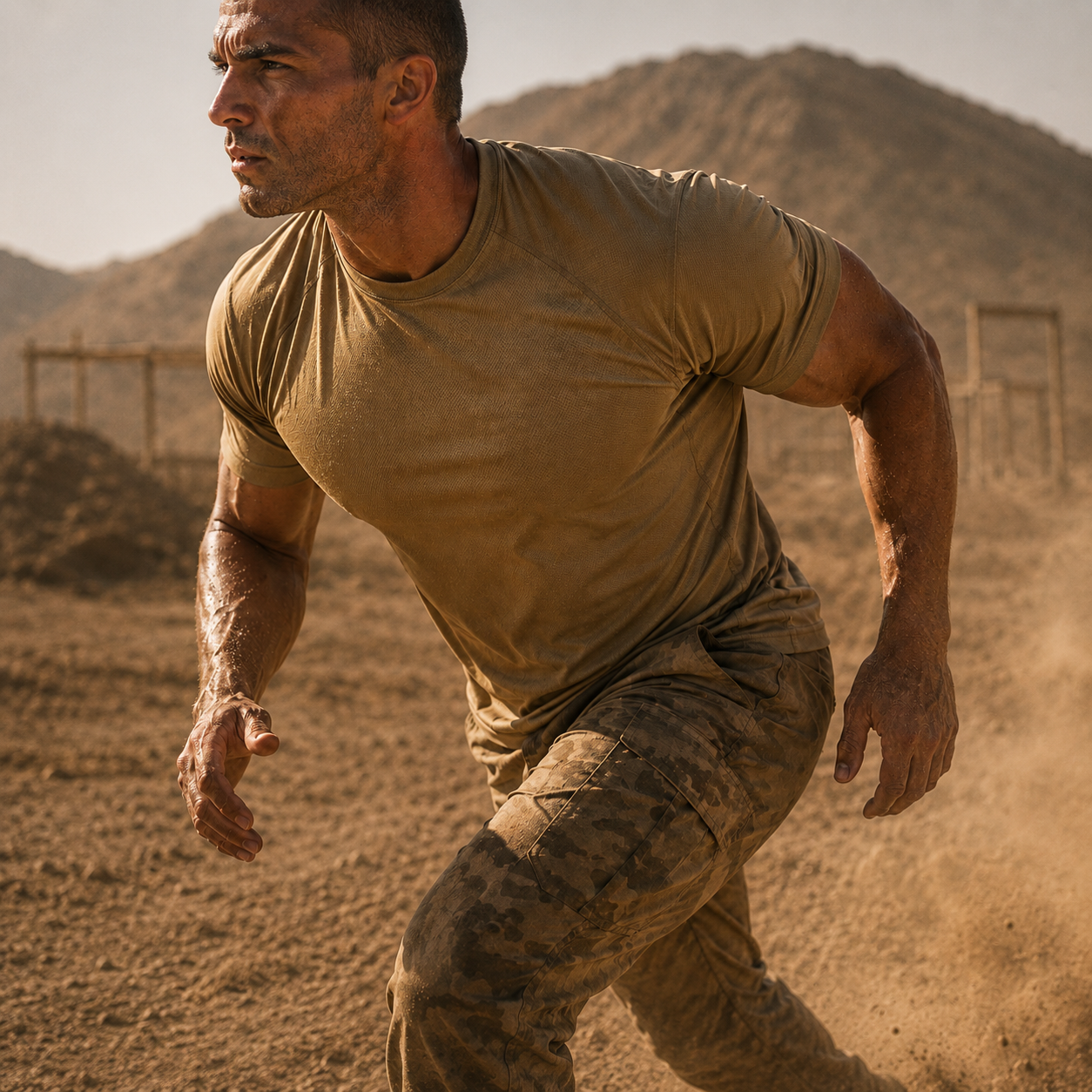 T-shirt militaire respirant