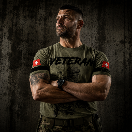 T-shirt Veteran Suisse