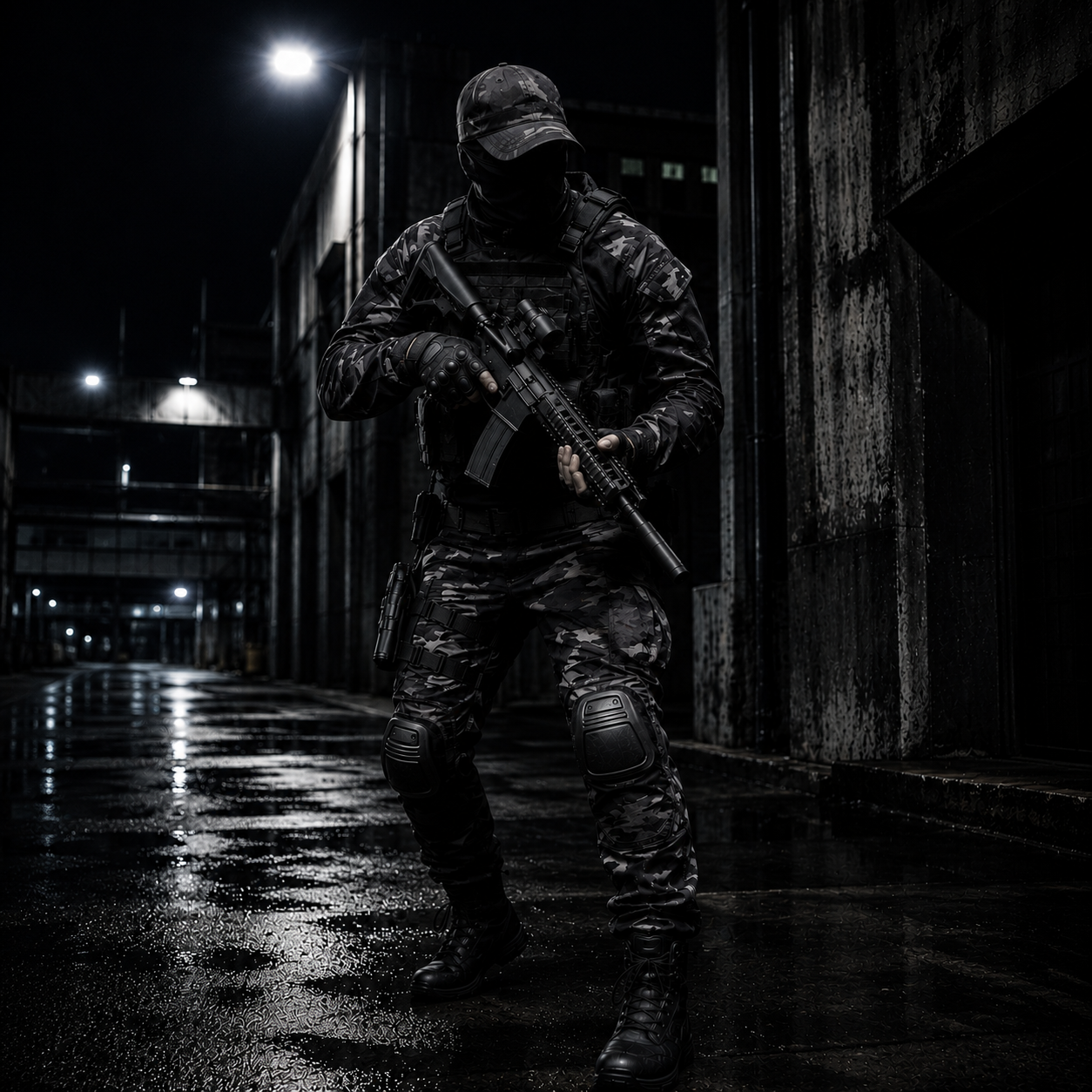 Uniforme noir nocturne